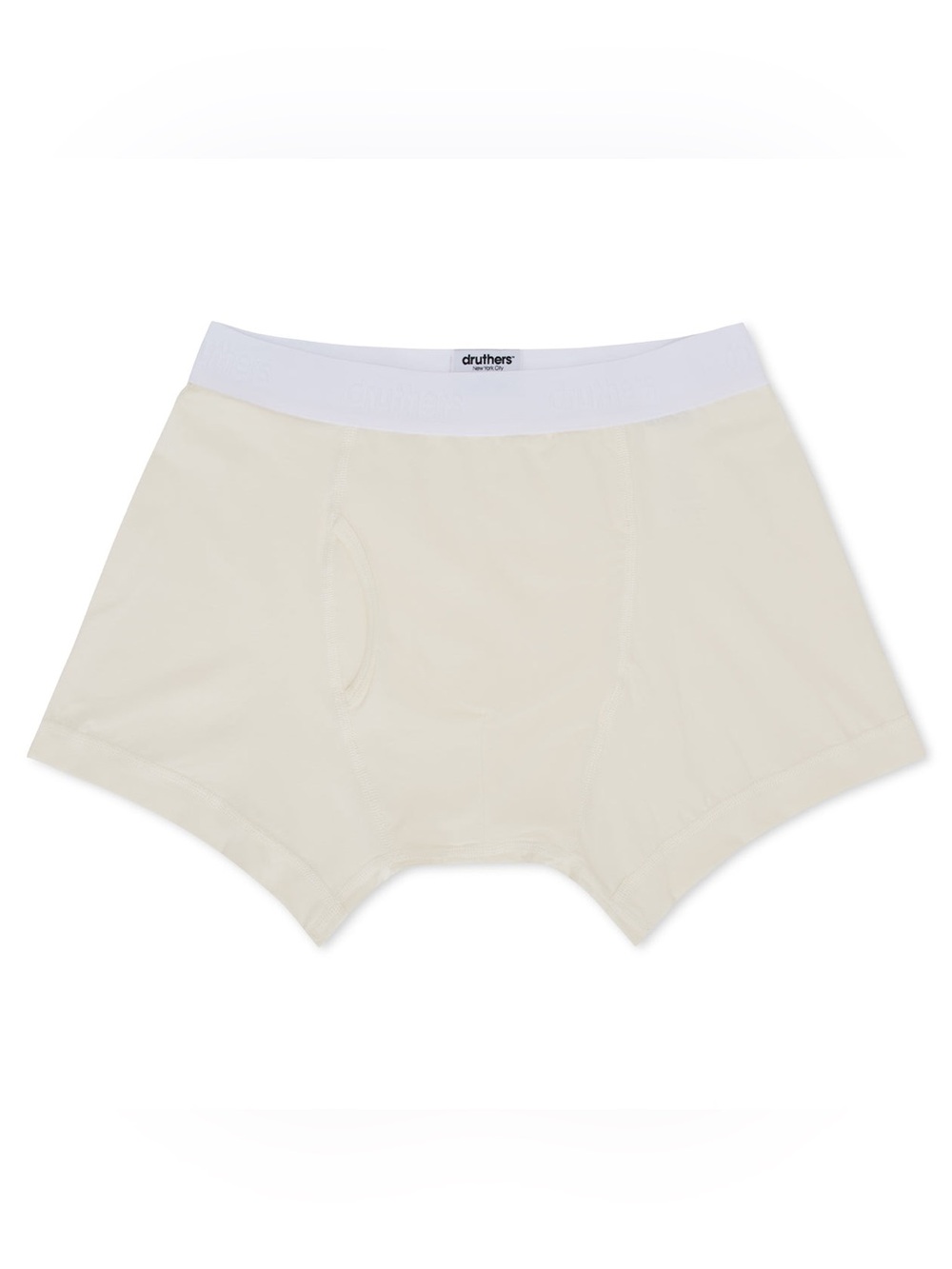 Druthers ORGANIC COTTON BOXER BRIEFS - OFF WHITE Size XL